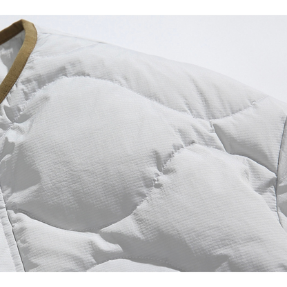 ホワイトダウン　キルティング　ジャケット　N830