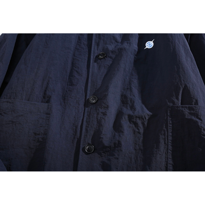 ストレッチポリ　アウトポケット　フードジャケット　N1269