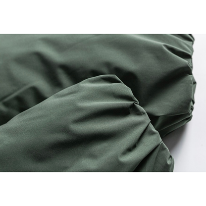 ホワイトダウン　スタンドジップ　ジャケット　N956