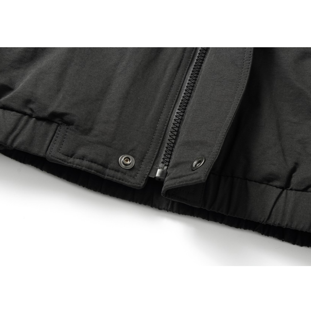 コットンナイロン　パテッド　フードジャケット　N927