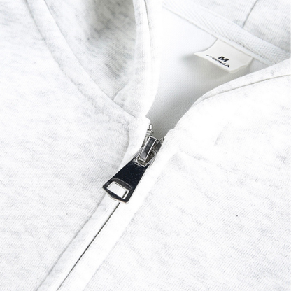 ヘビーウェイト　ダブルジップ　スウェットパーカー　N1147