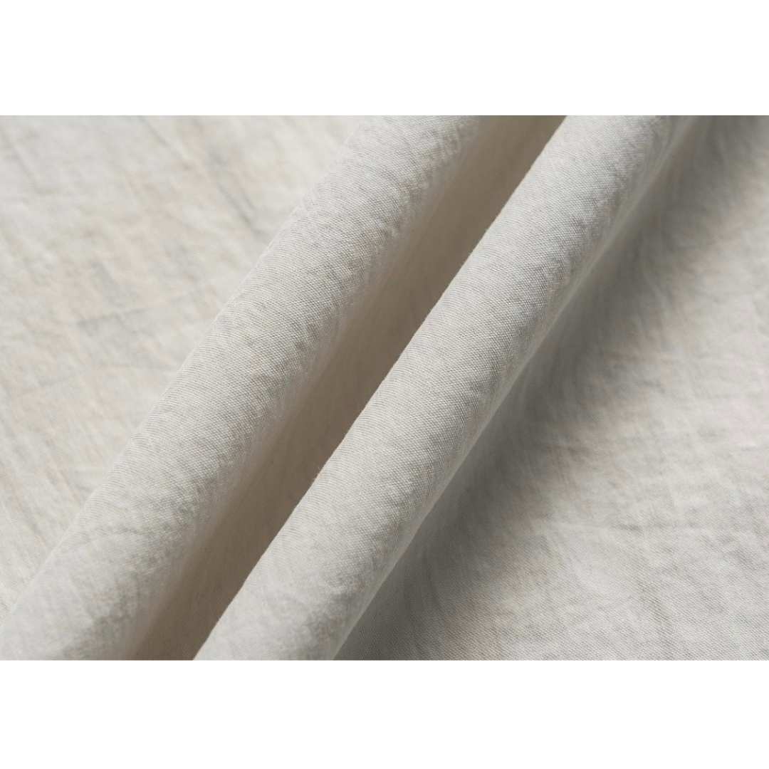 コットンナイロン　バイカラー　ポケット付き　シャツジャケット　N1235