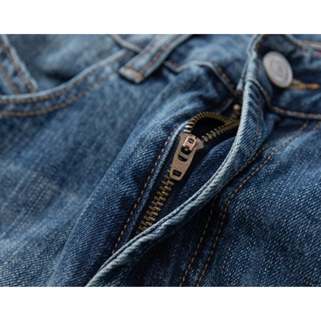 ダメージデニム　ワイド　パンツ　N990