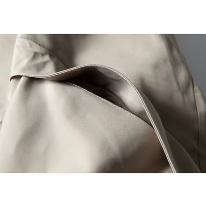 フリースライナー　バイカラー　フードジャケット　N896