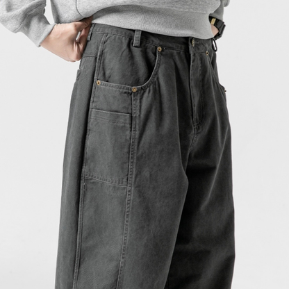 ステッチタック　チノ　ワイドパンツ　N1240