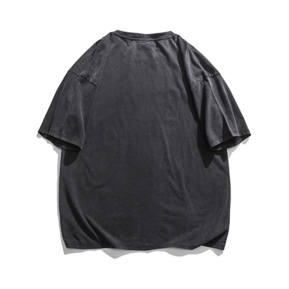 【Planetmusic】オーバーダイ　プリントTシャツ　N1541
