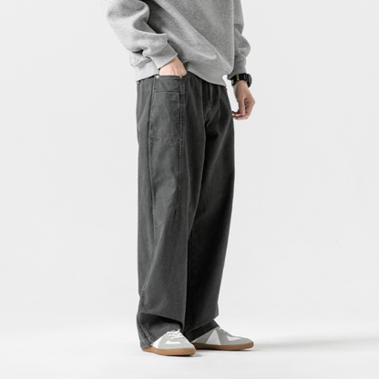 ステッチタック　チノ　ワイドパンツ　N1240