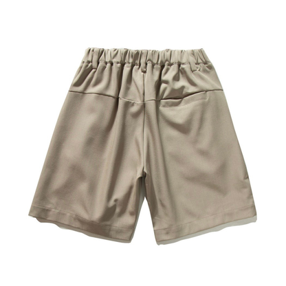 ストレッチ　タックワイド　イージーショートパンツ　N1558