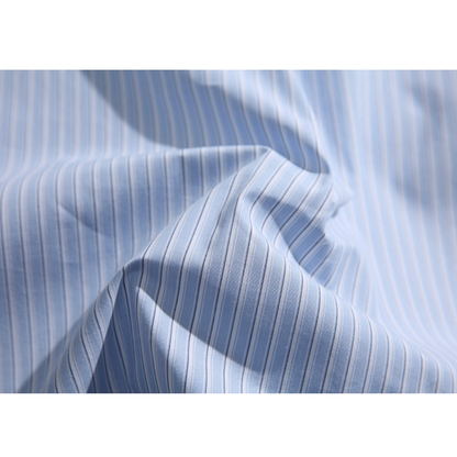 ポケット付き　バンドカラー　プルオーバーシャツ　N1089