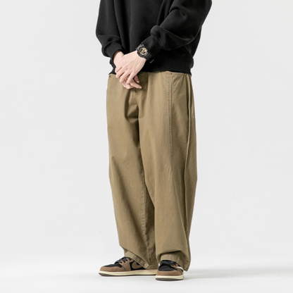 ステッチタック　チノ　ワイドパンツ　N1240