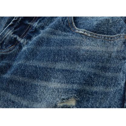 ダメージデニム　ワイド　パンツ　N991