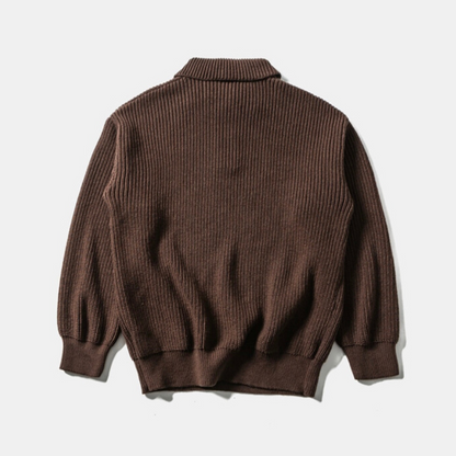 リブニット　ポロシャツ　N611