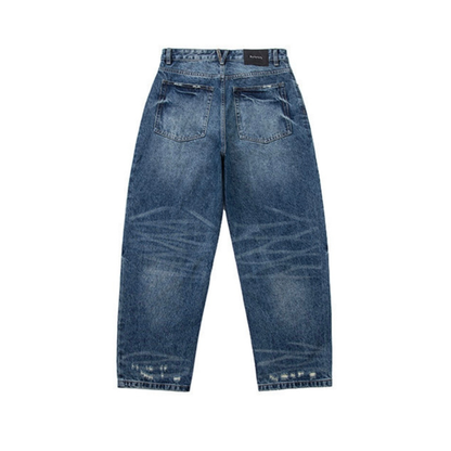 ダメージデニム　ワイド　パンツ　N991