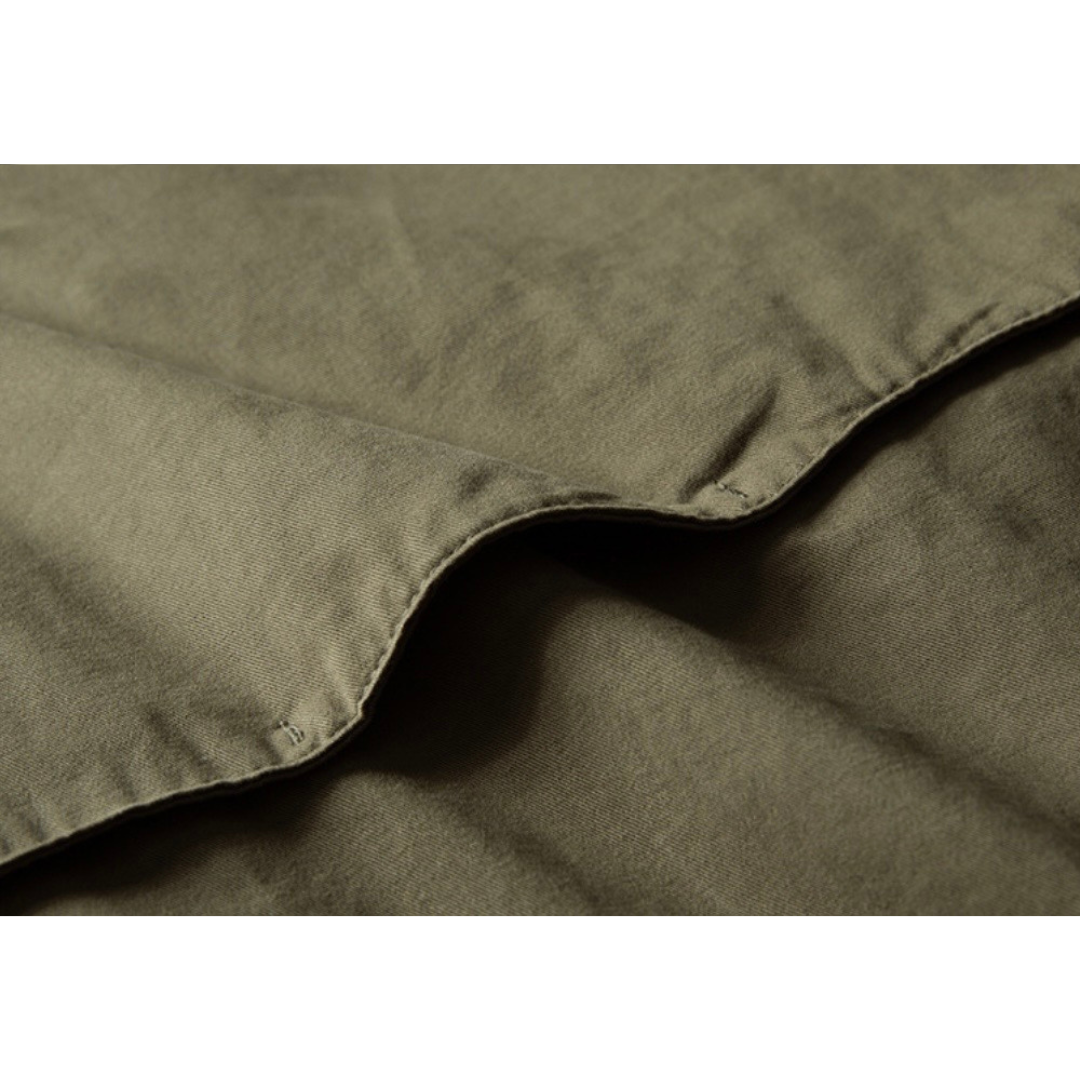 ウォッシュドコットン　スタンドカラー　ジャケット　N1143