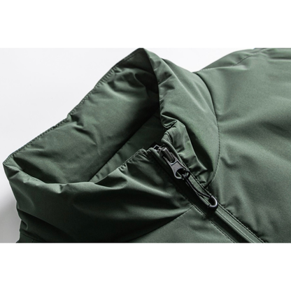 ホワイトダウン　スタンドジップ　ジャケット　N956