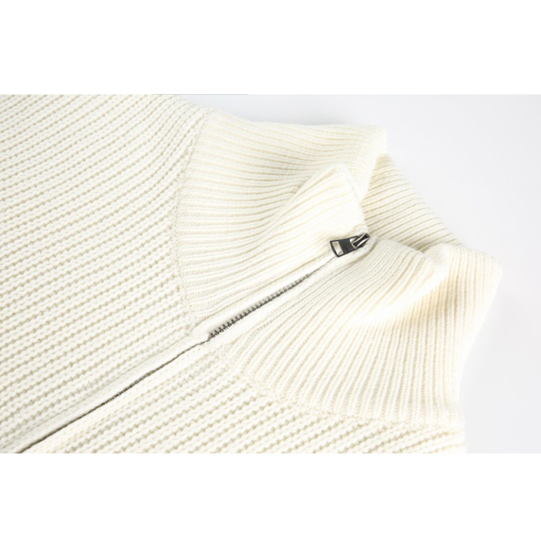 ドライバーズニット ジップアップ カーディガン　N930