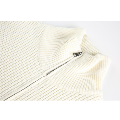 ドライバーズニット ジップアップ カーディガン　N930