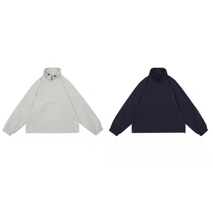 ミニリップ　ハーフジップ　ジャケット　N150
