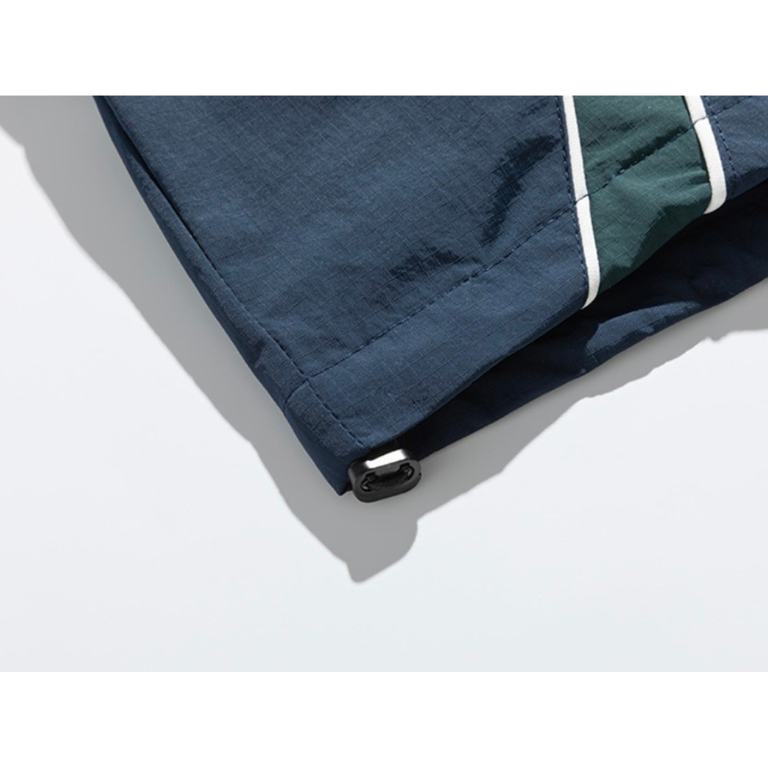 バイカラー　ナイロン　トラックジャケット　N1212