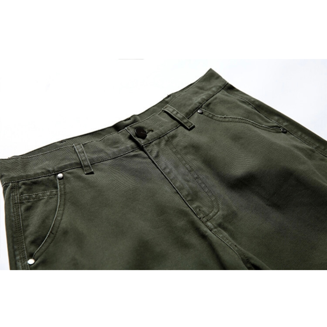 ワークダック　ダメージ　ショートパンツ　N339