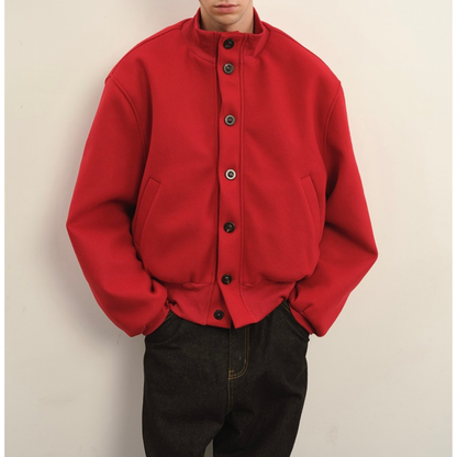 ライナーキルティング　スタンドカラー　ジャケット　N935