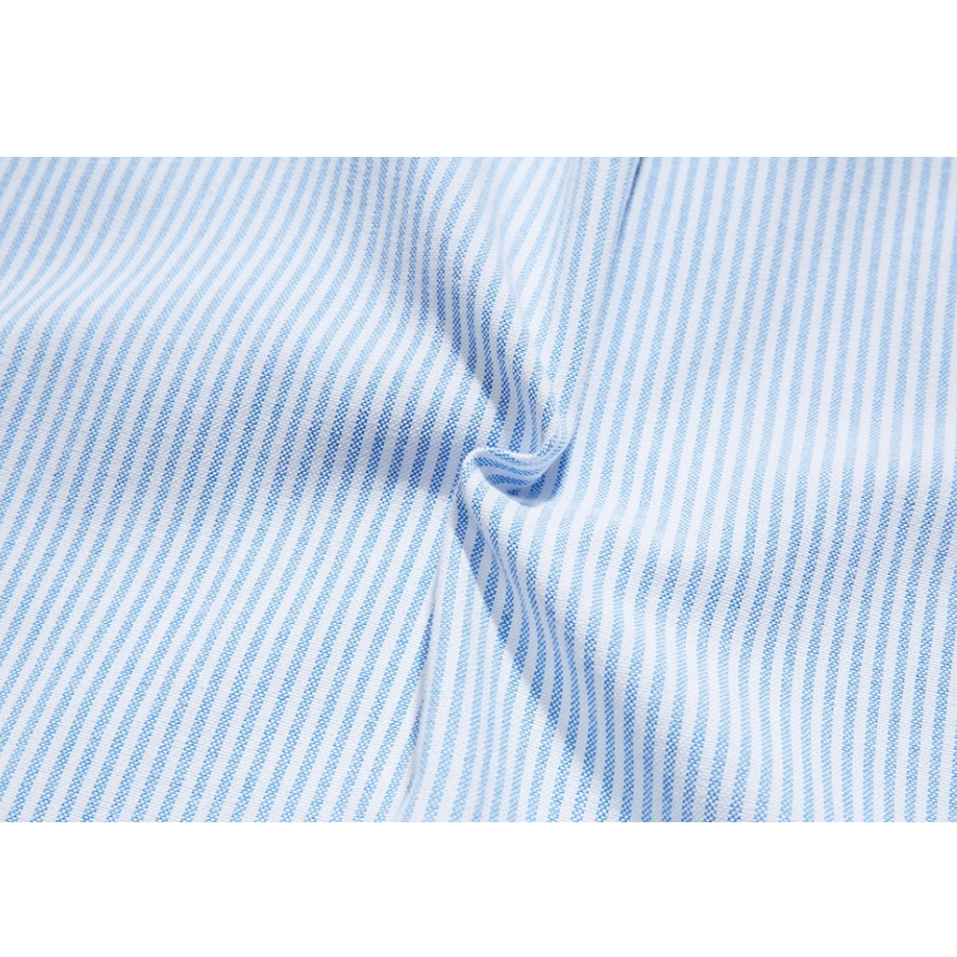 コットンポリ　ロンドンストライプ　シャツ　N1268