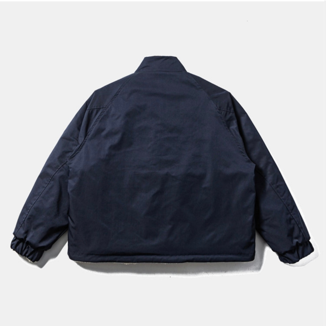 リバーシブル　バイカラー　ボアフリース　ジャケット　N912