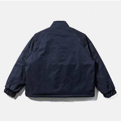 リバーシブル　バイカラー　ボアフリース　ジャケット　N912