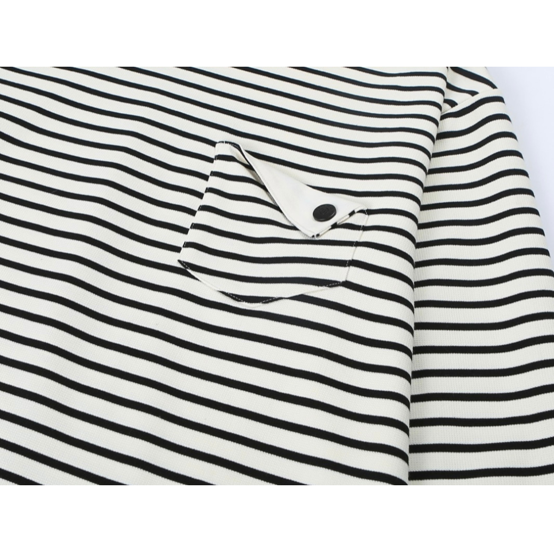 ルーズポケットボーダー　ロングスリーブ　Ｔシャツ　N382
