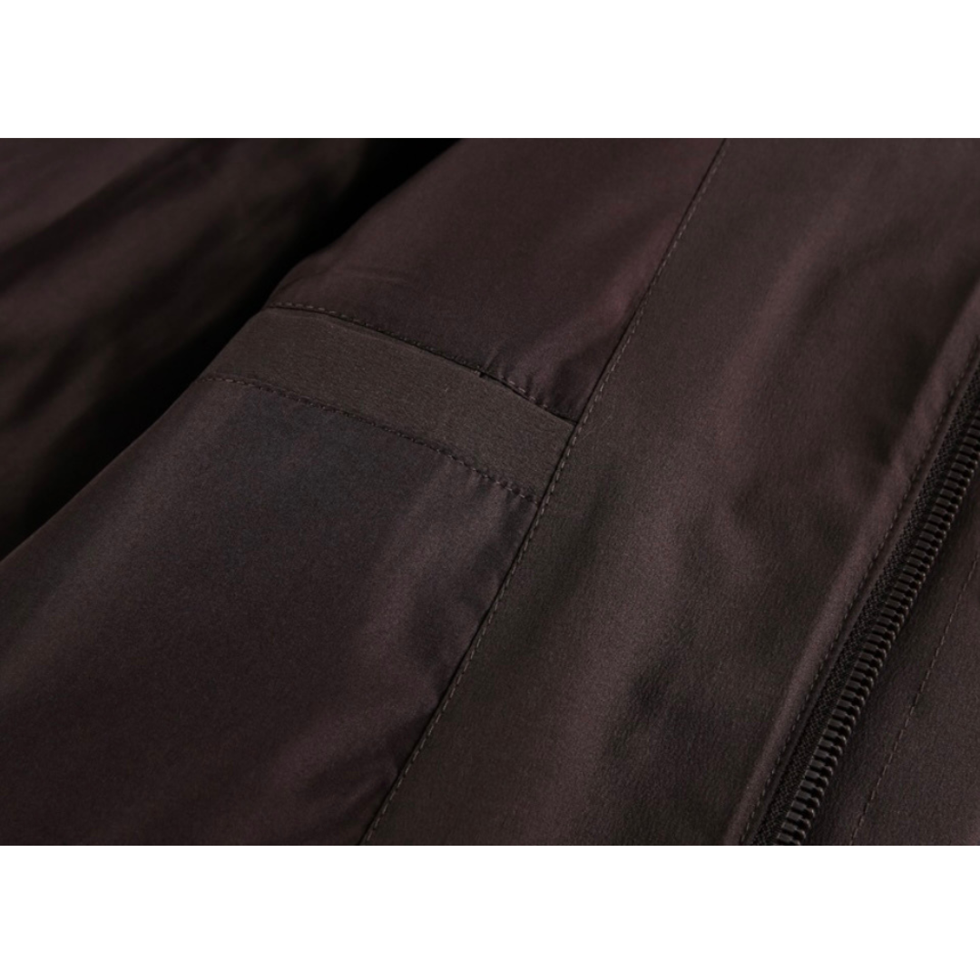 ダウン　ハイネックフード　ジャケット　N954