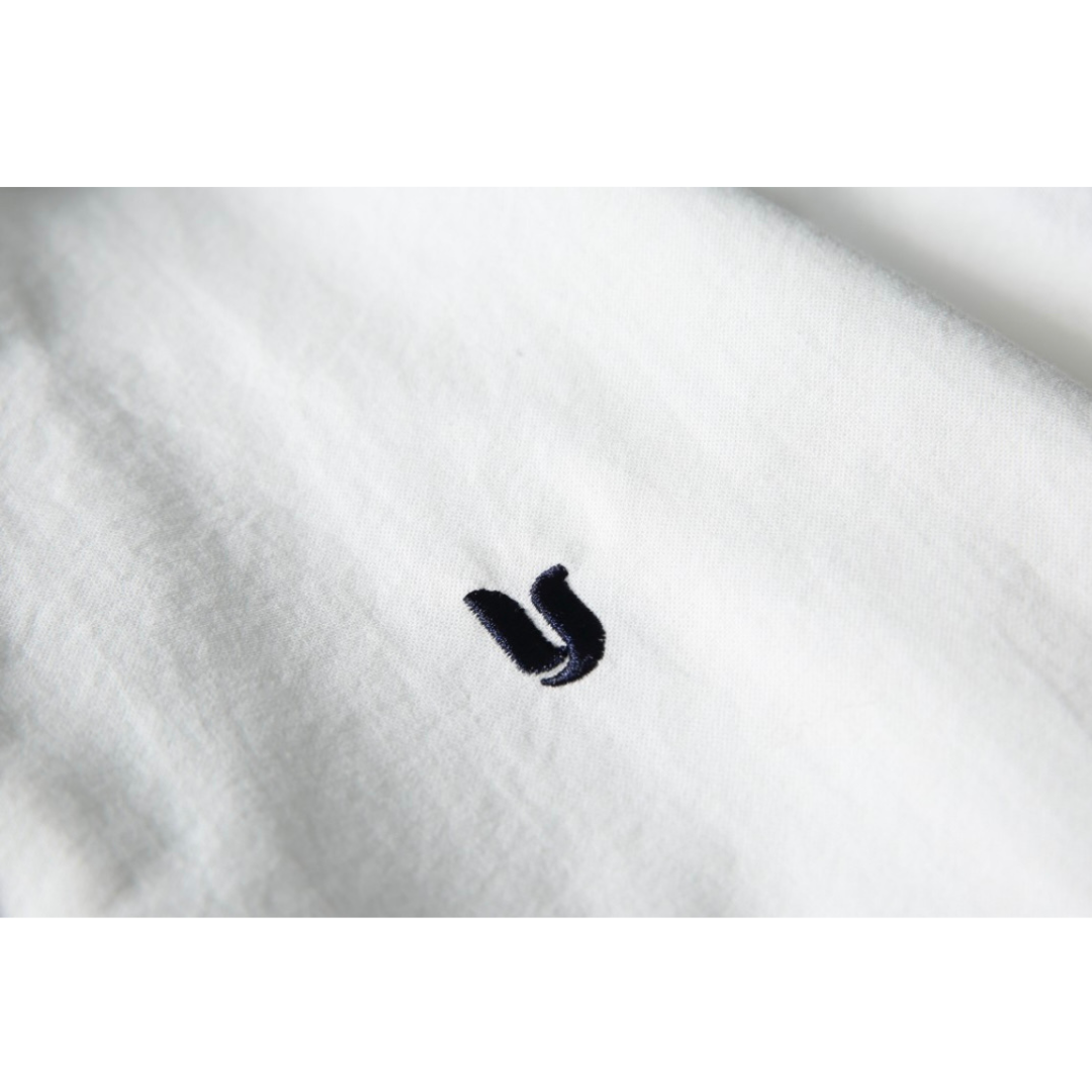 ワンポイント刺繍　ブロードシャツ　N1062