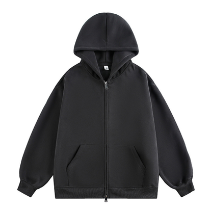 ヘビーウェイト　ダブルジップ　スウェットパーカー　N1147