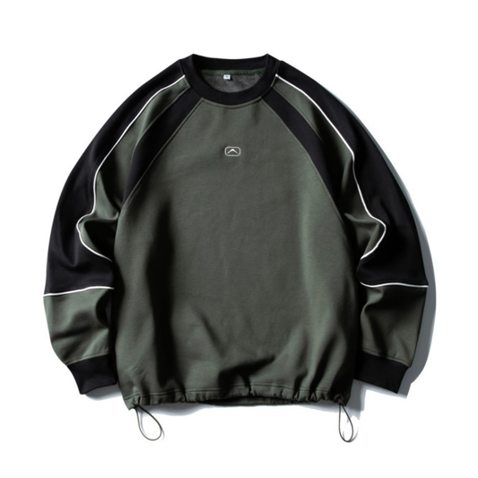 スリーブライン　クルーネックプルオーバー　N898