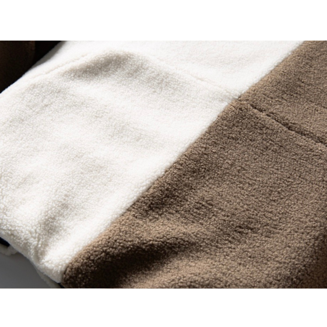 キルティングライナー　クレイジー　フリースジャケット　N947