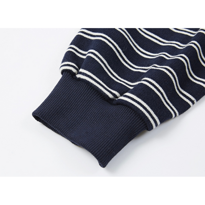 カノコボーダー　ストレッチ　ロングスリーブ　Tシャツ　N107