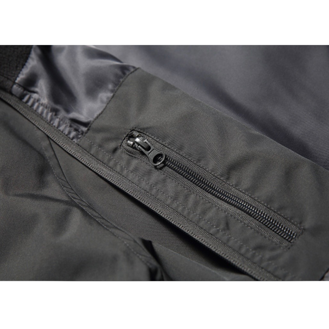 ポリエステル　スタンドカラー　ジップジャケット　N1231