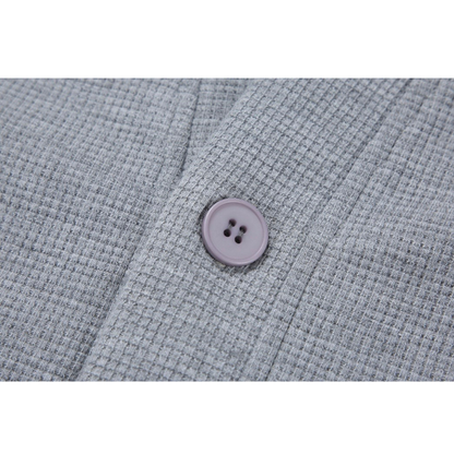 ワッフル裏毛　カーディガン　N1283