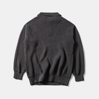 リブニット　ポロシャツ　N611