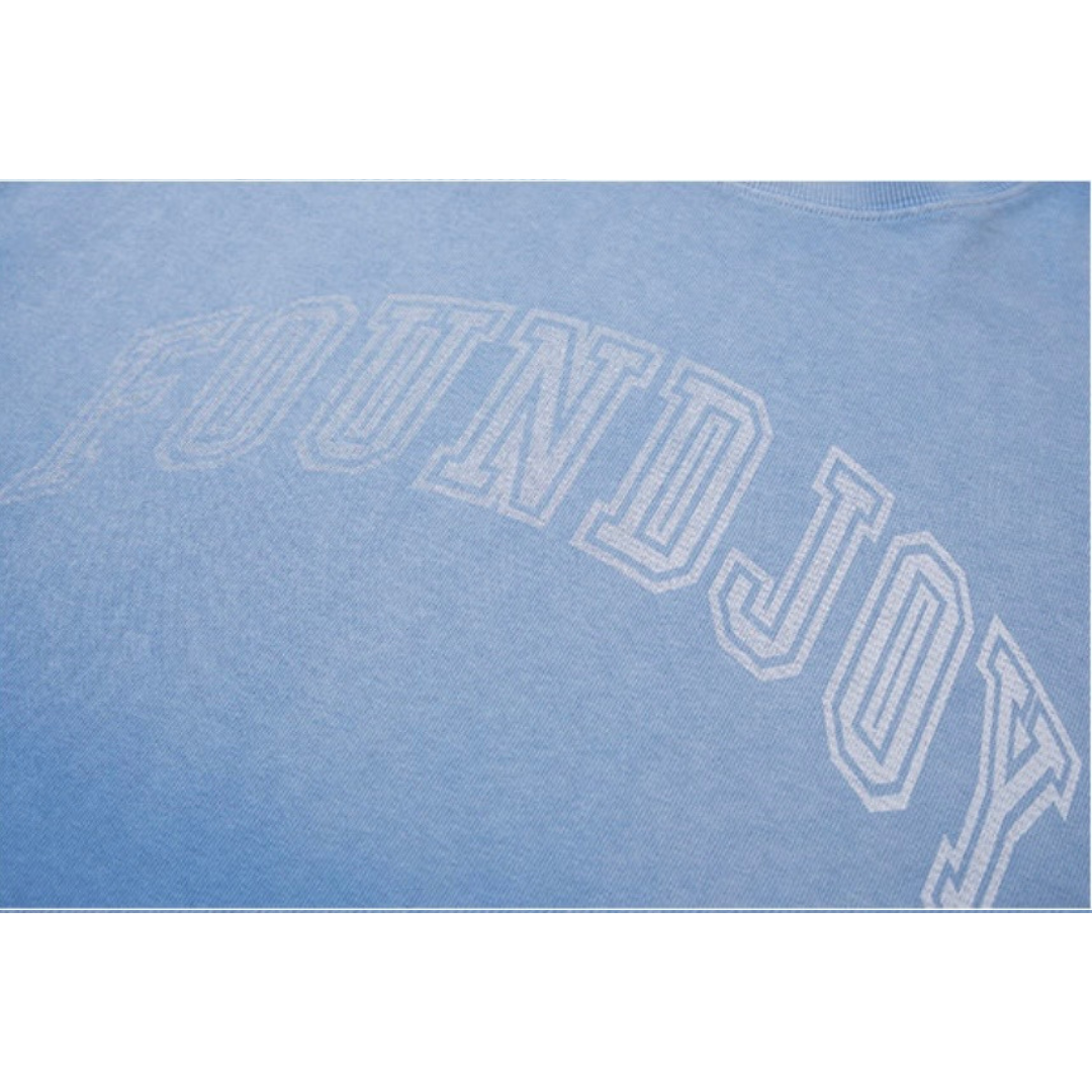 フェードブルー　カレッジ　Tシャツ　N1465