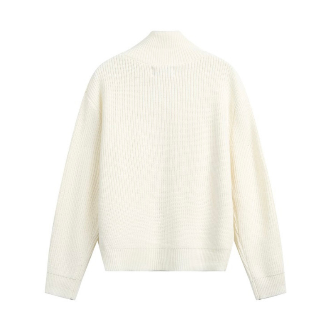 ドライバーズニット ジップアップ カーディガン　N930