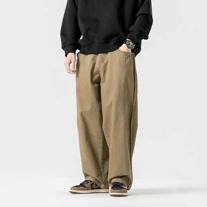 ステッチタック　チノ　ワイドパンツ　N1240