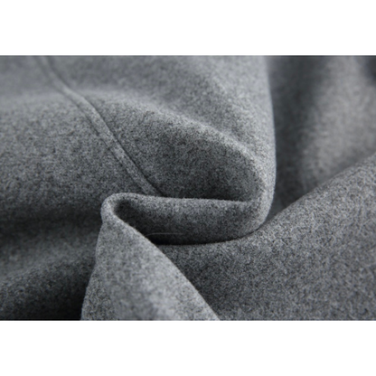 チェックコンビ　ステンカラーコート　N976