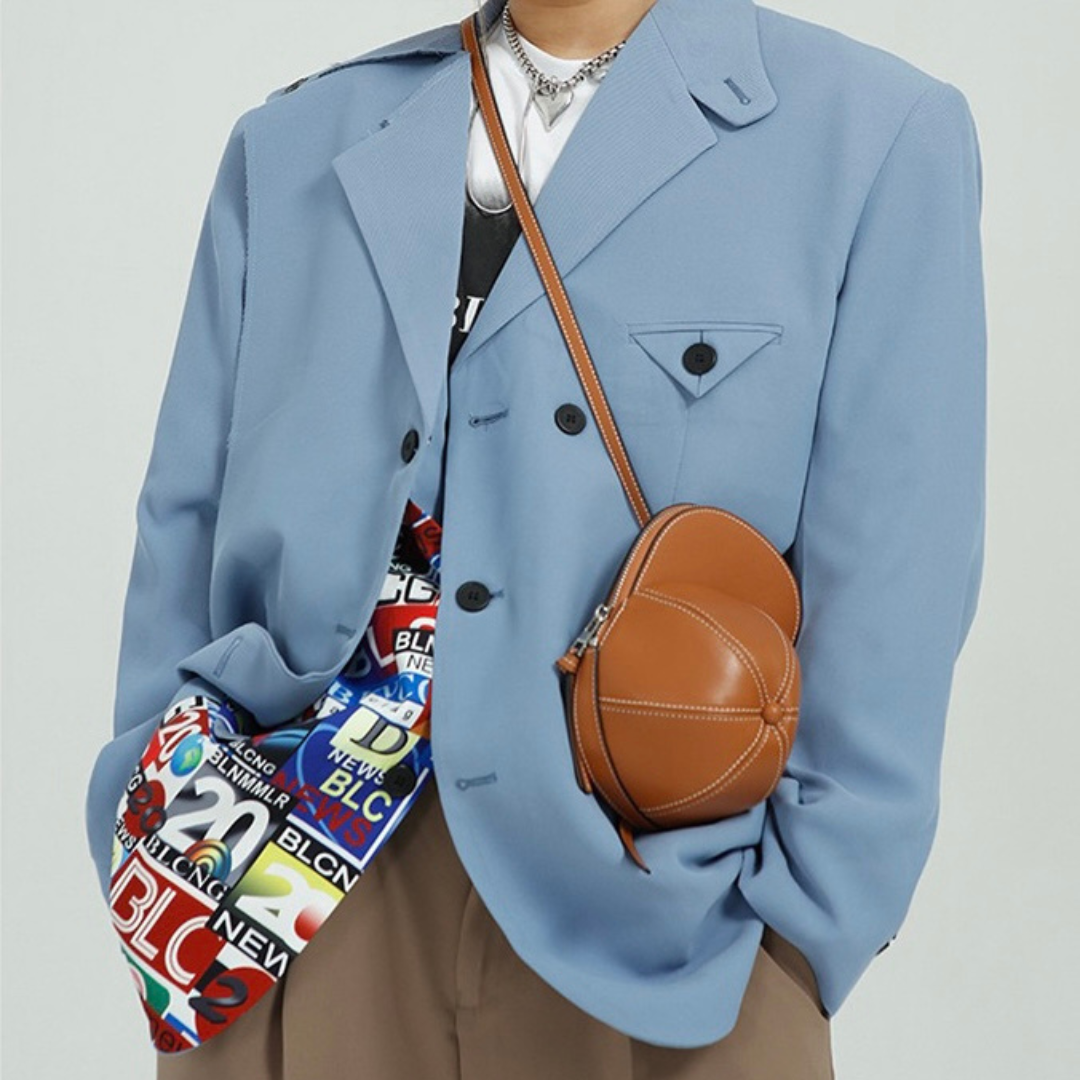 PUレザー　ミニチュアキャップ　ショルダーバッグ　N1203