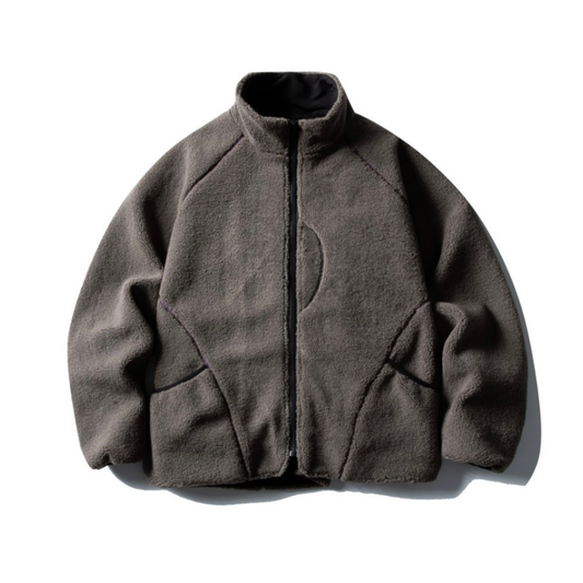 ライナーキルティング　フリース　スタンドカラージャケット　N895