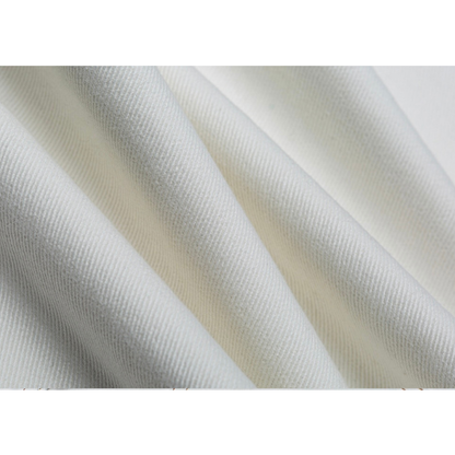 ホワイトデニム　ワイドストレートパンツ　N1098