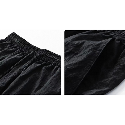 バイカラーサイド　ナイロン　ショートパンツ　N427