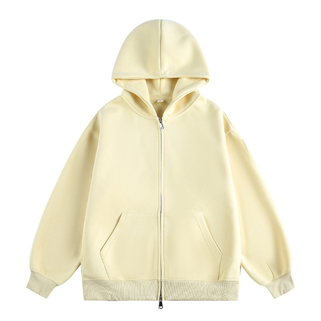 ヘビーウェイト　ダブルジップ　スウェットパーカー　N1147