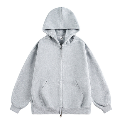 ヘビーウェイト　ダブルジップ　スウェットパーカー　N1147