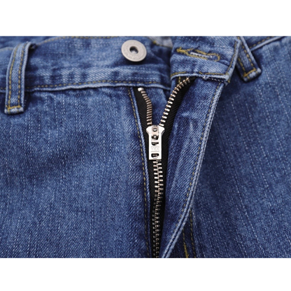 ダブルニー　デニム　ワイド　ショートパンツ　N1456