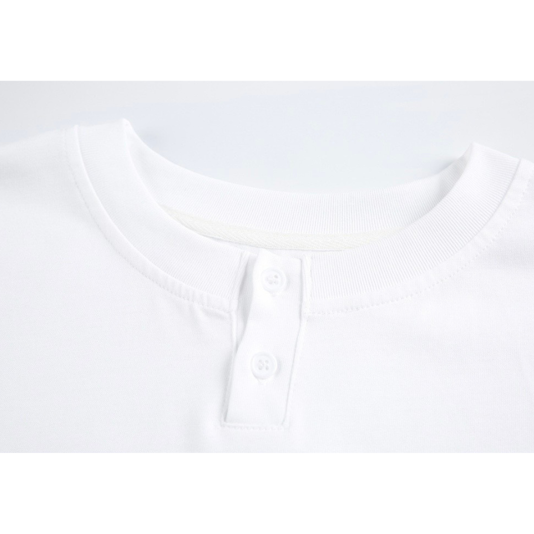ブルーレイヤード　ヘンリーネック　Tシャツ　N1552